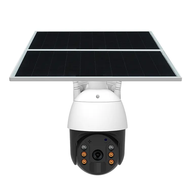 20W Solar Panel Powered Full 1080P Smart WiFi Outdoor Solar Security CCTV Camera With 30000mAH Battery 7*24h video recording