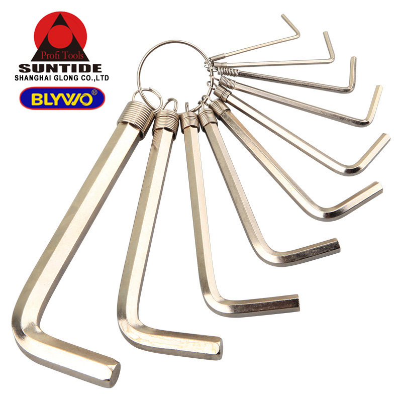 10 In 1 Combination Hex Key Allen Wrench 10pcs/set 1.5mm-10mm repair Tool Set