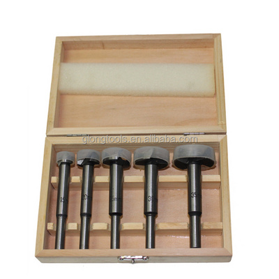 5pcs Forstner Bit Set Flat bottomed drill bits for woodworking