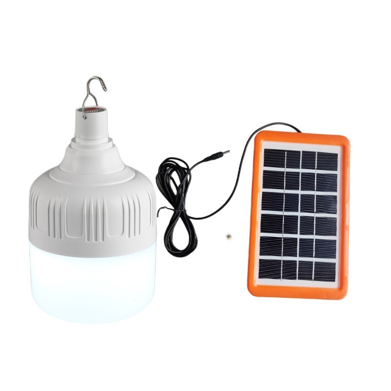 Rechargeable Solar Panel Portable Smart Lamp Led Emergency Outdoor light 20w 30w 40w 50w Solar Light LED Bulb