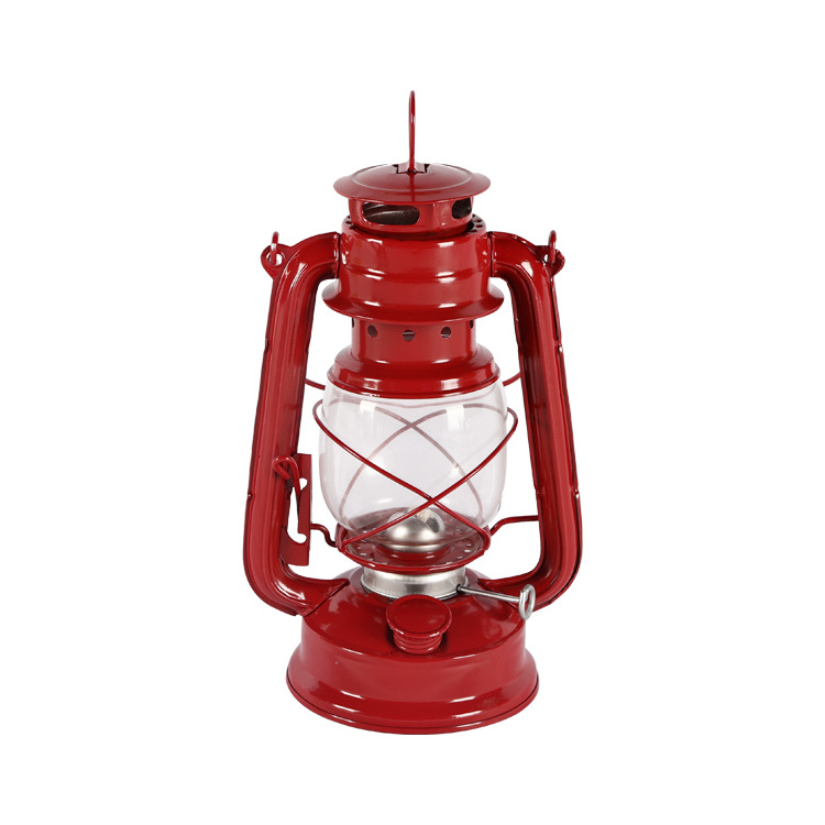 Manufacturer Price Retro Old-Fashioned Nostalgic Kerosene Lamps Iron Portable Tent Camping Light