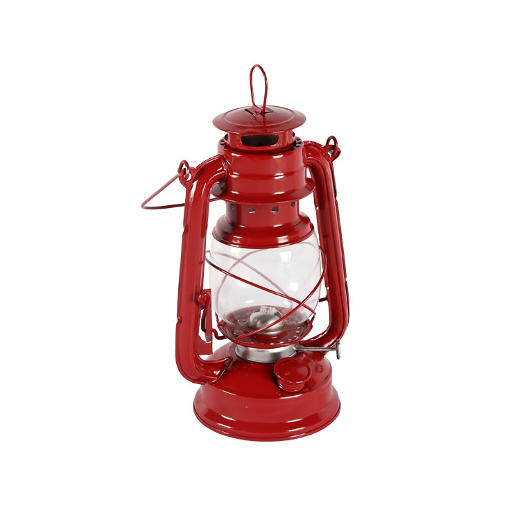 Manufacturer Price Retro Old-Fashioned Nostalgic Kerosene Lamps Iron Portable Tent Camping Light