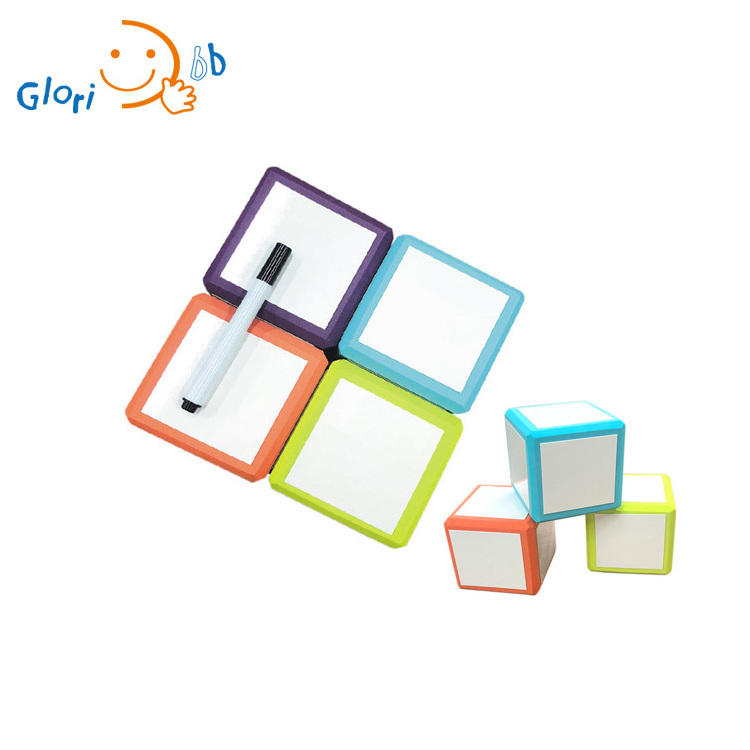 Educational Toys Learning Painting Maths EVA dry erase cubes