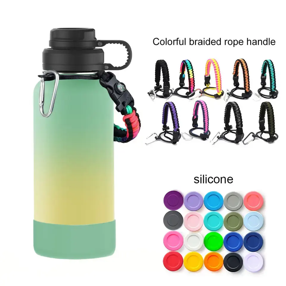 Custom 18oz 32oz 40oz 64oz Double Wall Vacuum Flask Insulated Stainless Steel Sport Water Bottle,Bottle Water