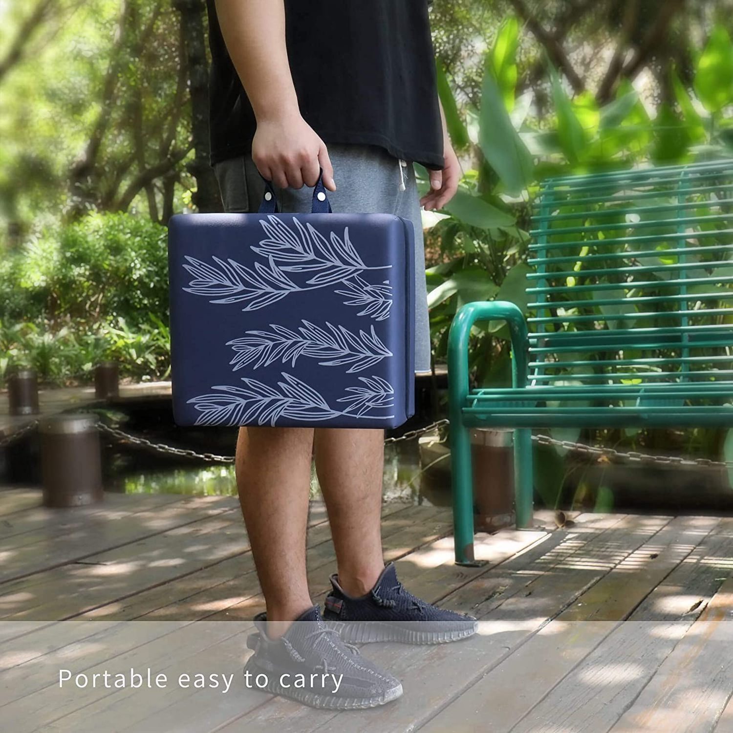 Gray Thickness Portable Multifunction Neoprene Garden Kneeling Pad Bench Yoga Knee Pad Cushion Garden Kneeling