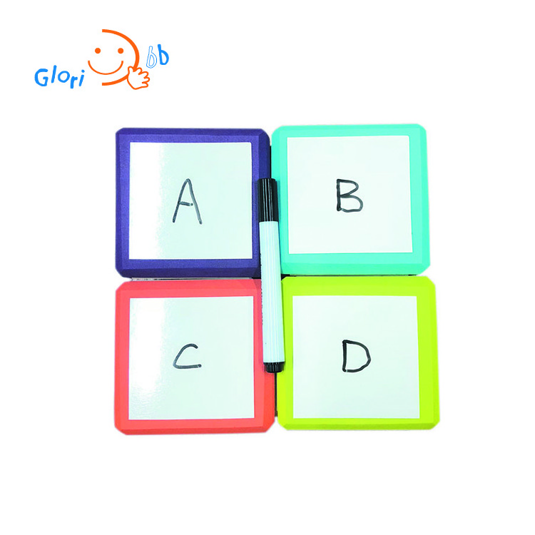 Educational Toys Learning Painting Maths EVA dry erase cubes