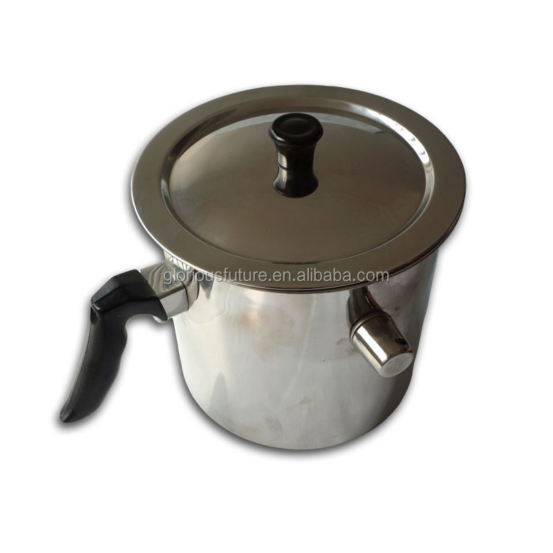 3L Double Boiler with lid Candle Wax Melter Presto Pot for Melting Soy Wax and Cosmetics Soaps Candle Making DIY