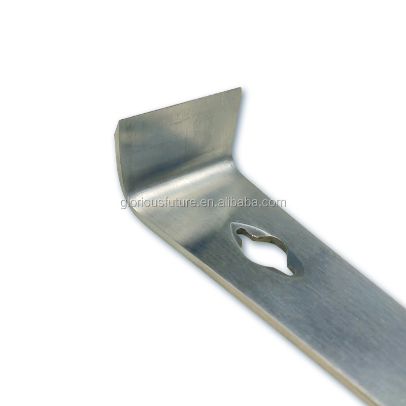 Hot Sales Length 18 cm 24 cm 26 cm Available Stainless Steel hive Tool Flat head scraper