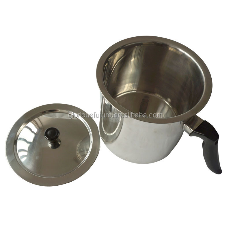 3L Double Boiler with lid Candle Wax Melter Presto Pot for Melting Soy Wax and Cosmetics Soaps Candle Making DIY