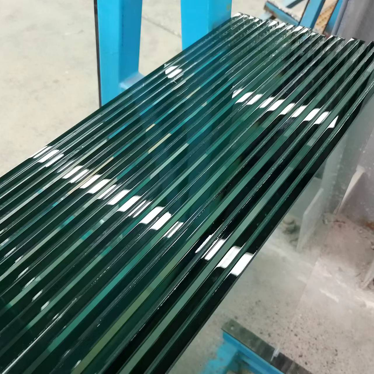 Safety Tempered Laminated Glass Price 6.38mm 8.38mm 8.76mm 11.52mm PVB Colored Clear Laminated Glass