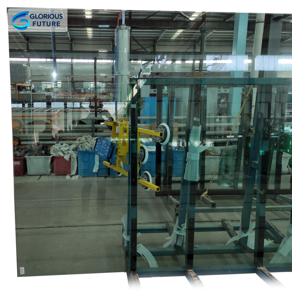 3660mm 14000mm Jumbo size tempered Laminated Glass PVB SGP interlayer for safety store facade window door