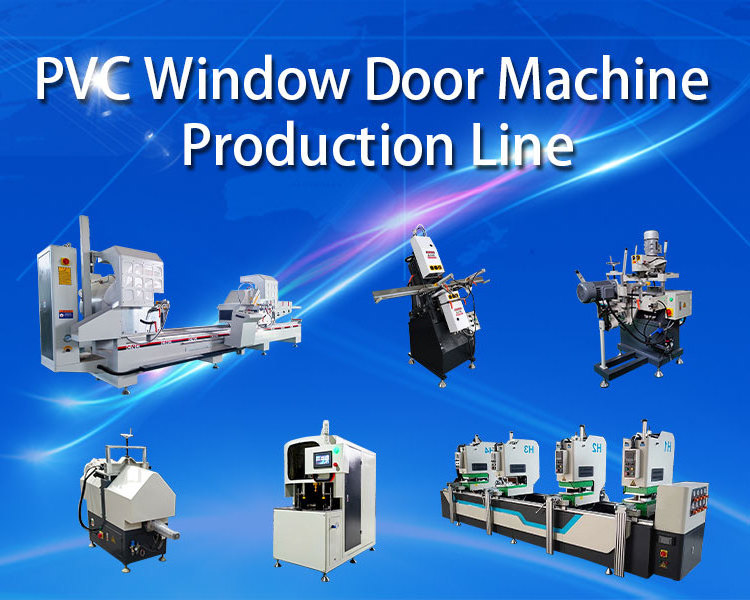 Two Head Seamless Pvc Window Door Profile Double Side Machinery Welding Machine Upvc Vinyl Plastic Machines