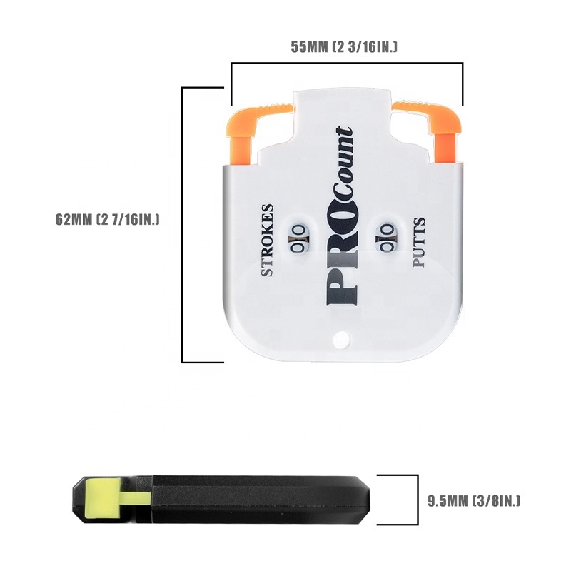 High quality 3pcs Golf Score Counter Mini Golf Stroke Scoring Keeper