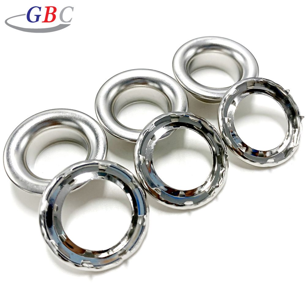 Metal grommet accessories stainless steel 304 claw eyelets for tarpaulin or canvas brass eyelets  for tents for leather