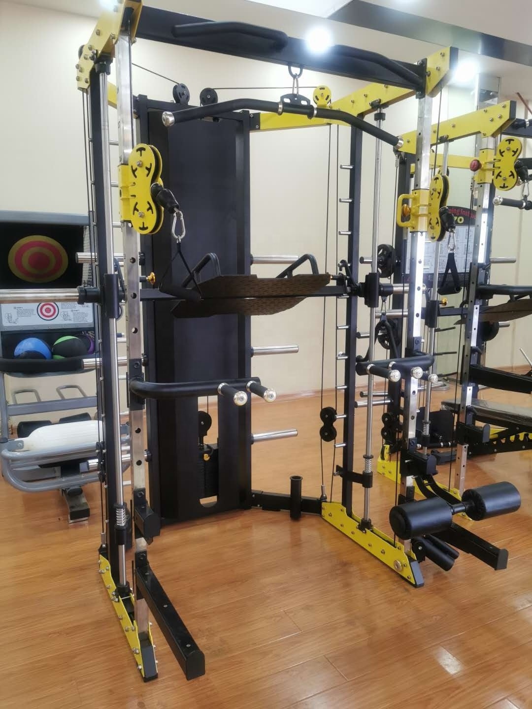 Hot seller home gym Smith machine rack Cable Smith Machine