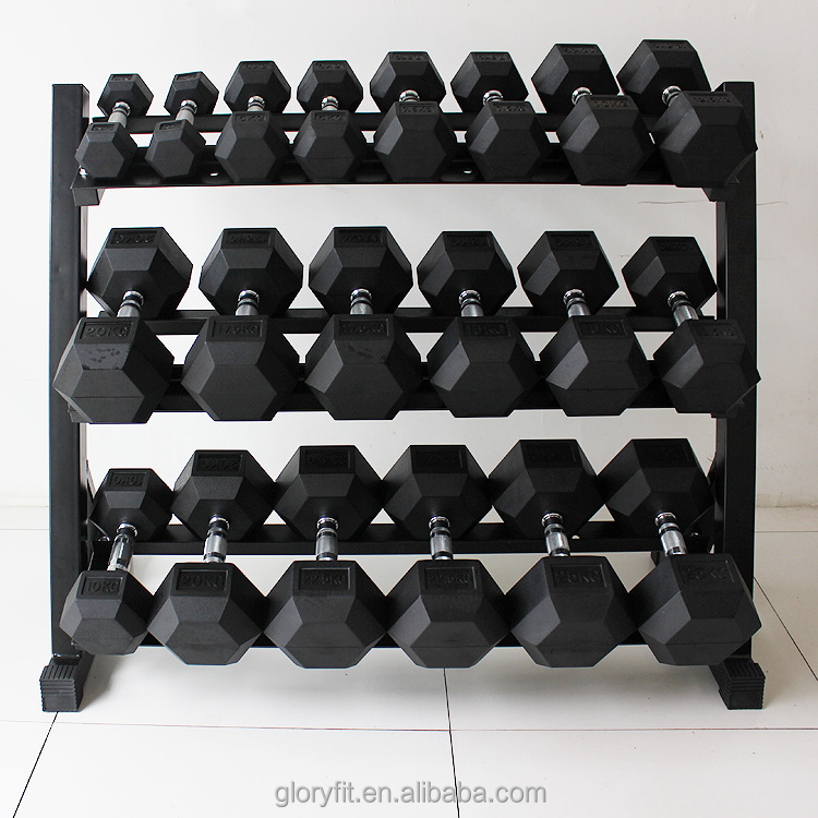 Hot seller gym equipment free weights Dumbbell rack Dumbbell set rack