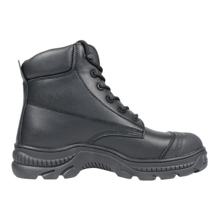 stylish plastic toe dirt resistant anti-slip customised men's mechanic safety boots