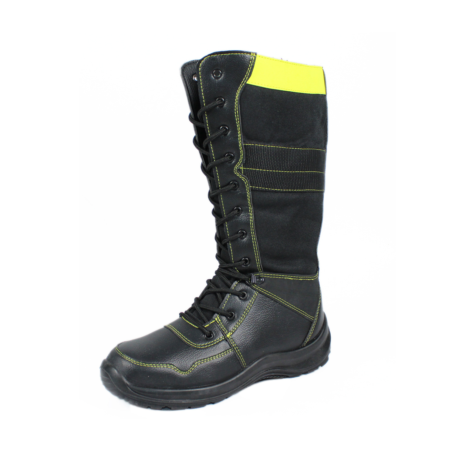 Leather Steel Toe Rain Boots for Men - Tough and Long-Lasting for Outdoor Use