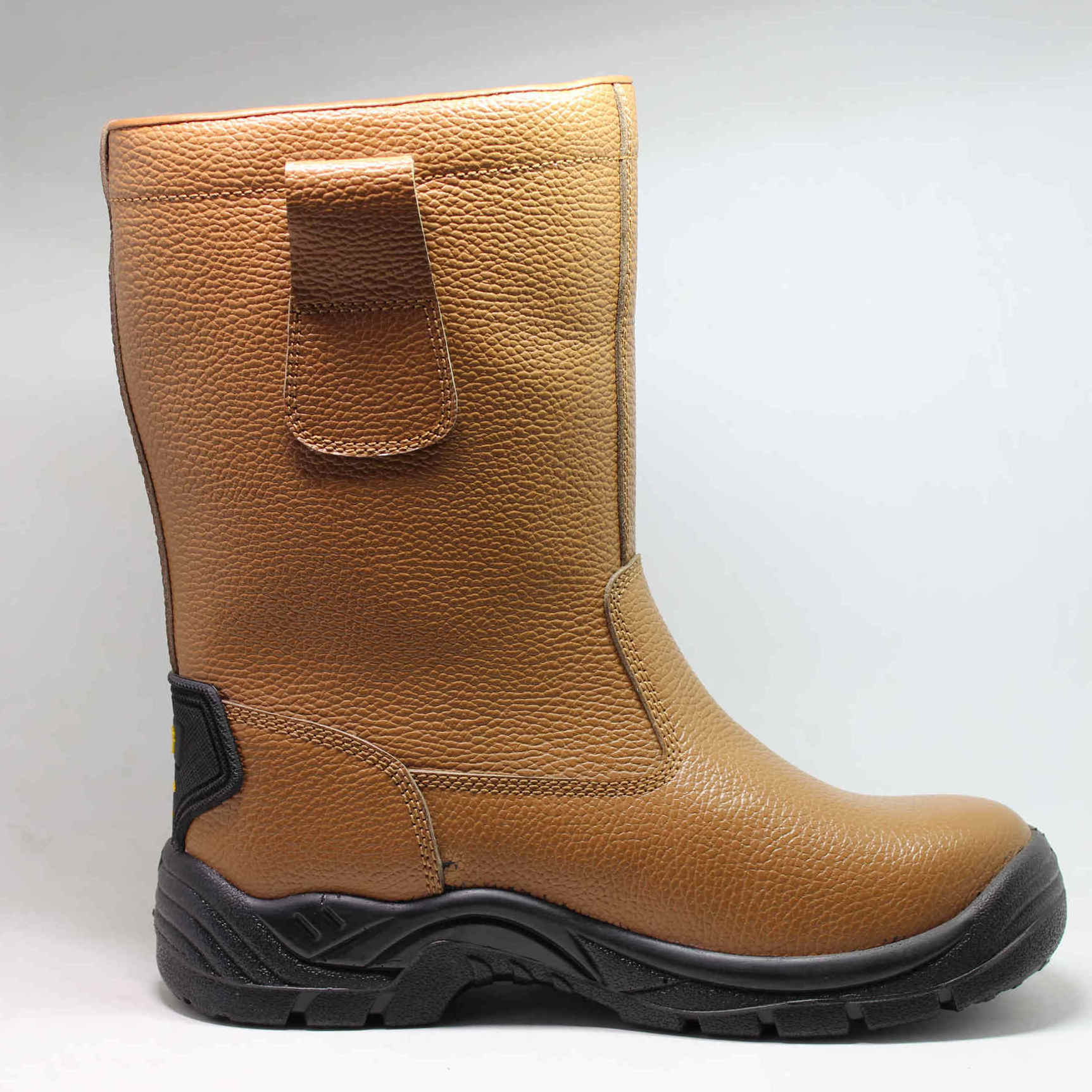 cold winter comfortable steel toe water proof protection knee high work boots for men