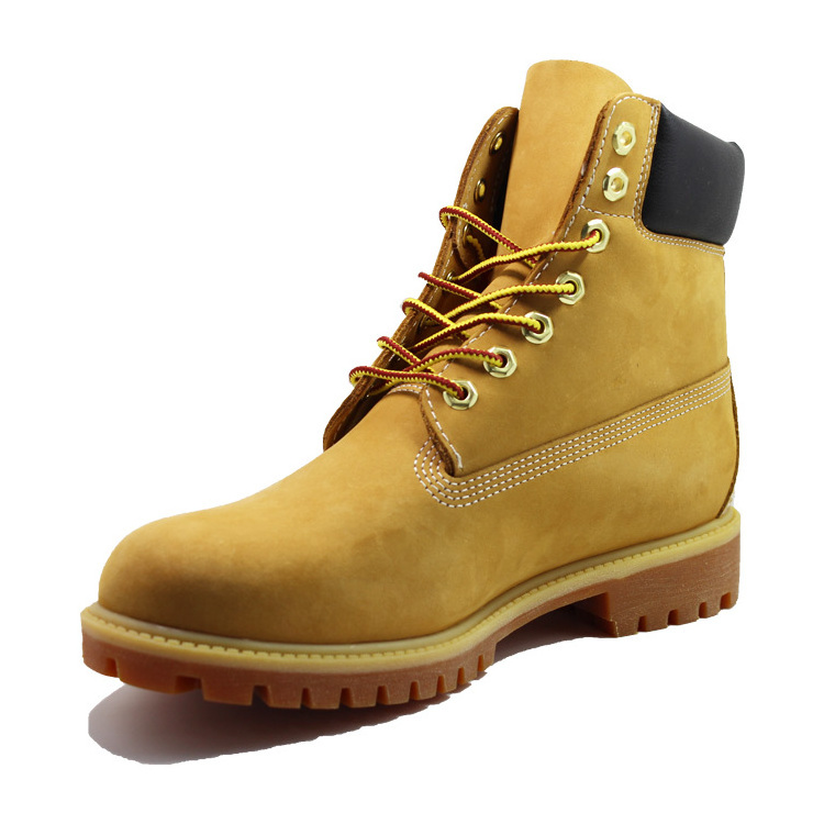 Construction Wholesale Nubuck leather Work Safety men Shoes And waterproof Men Boots