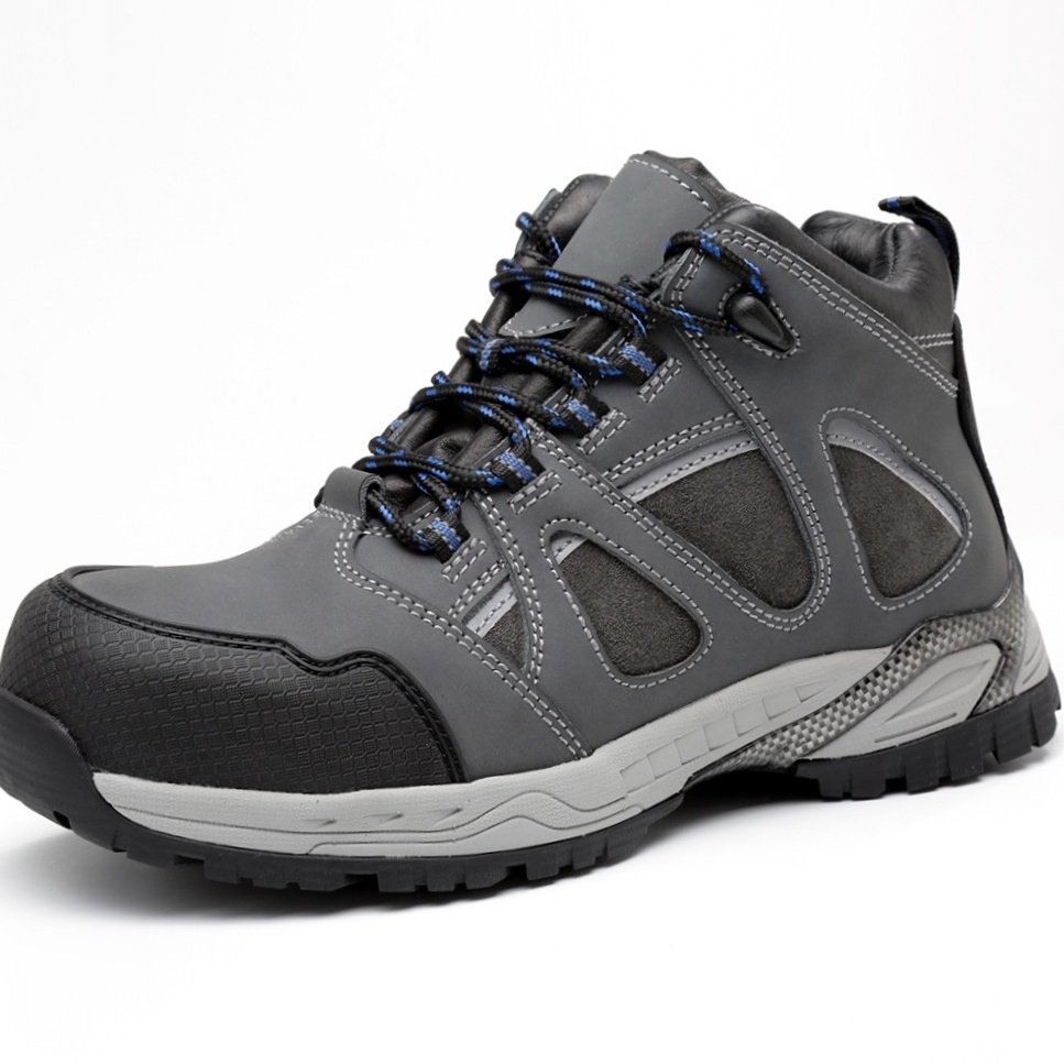 Insulated Lace-Up Work Boots for Men