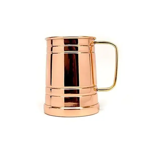 Hot selling Rose Gold Brass Hammered Pure Copper Water Bottle for Drinking Use at Bulk Price