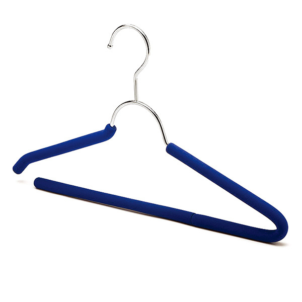 Space Saving Open Ended Heavy Duty Chrome Plating Non Slip Friction Foam Coated Slack Trousers Hangers