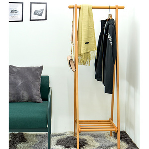 Entryway Hall Tree with Shoe Rack, Coat Rack with 2 Hanging Rods,