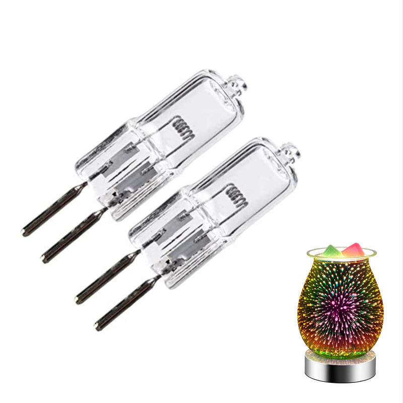 G5.3 Light Bulbs Soft White Replacement Bulbs Candle Warmer Aroma Therapy Spa Oil Lamp Incense Diffuser Wax Burner Bulb