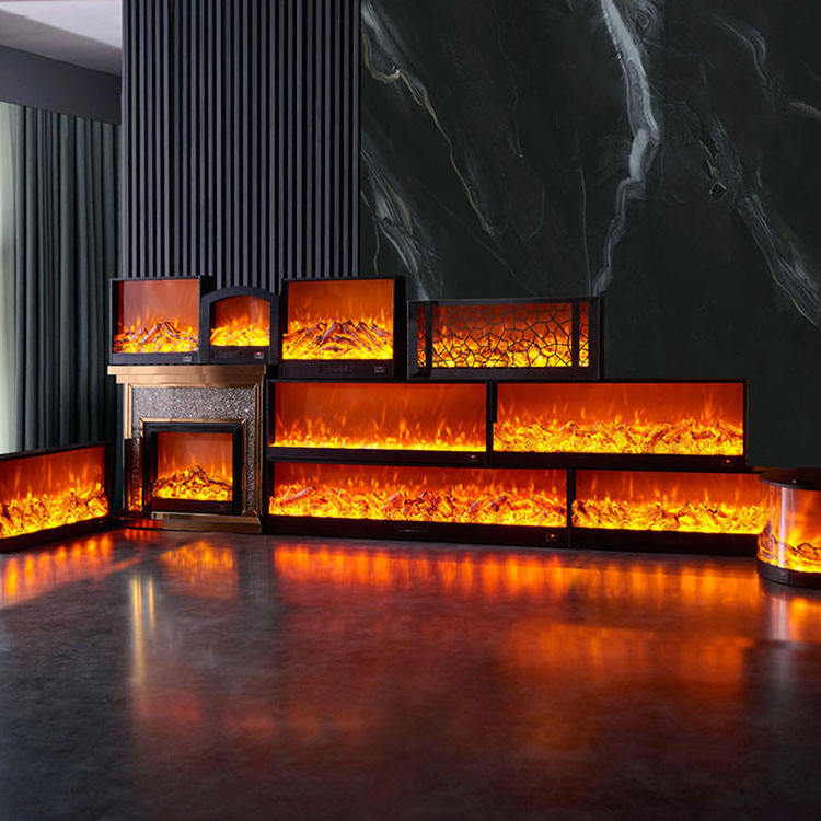 inch Indoor Remote Control Fire Place LED Flame Home Decor insert electric fireplaces wholesale