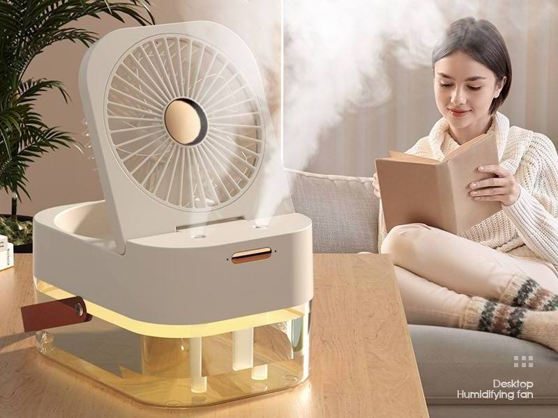 OEM&ODM USB Electric Tower Multi-shift Adjustment Convenient Concise Fan Ice Cooler of Cooler in Bedroom&Home&Office