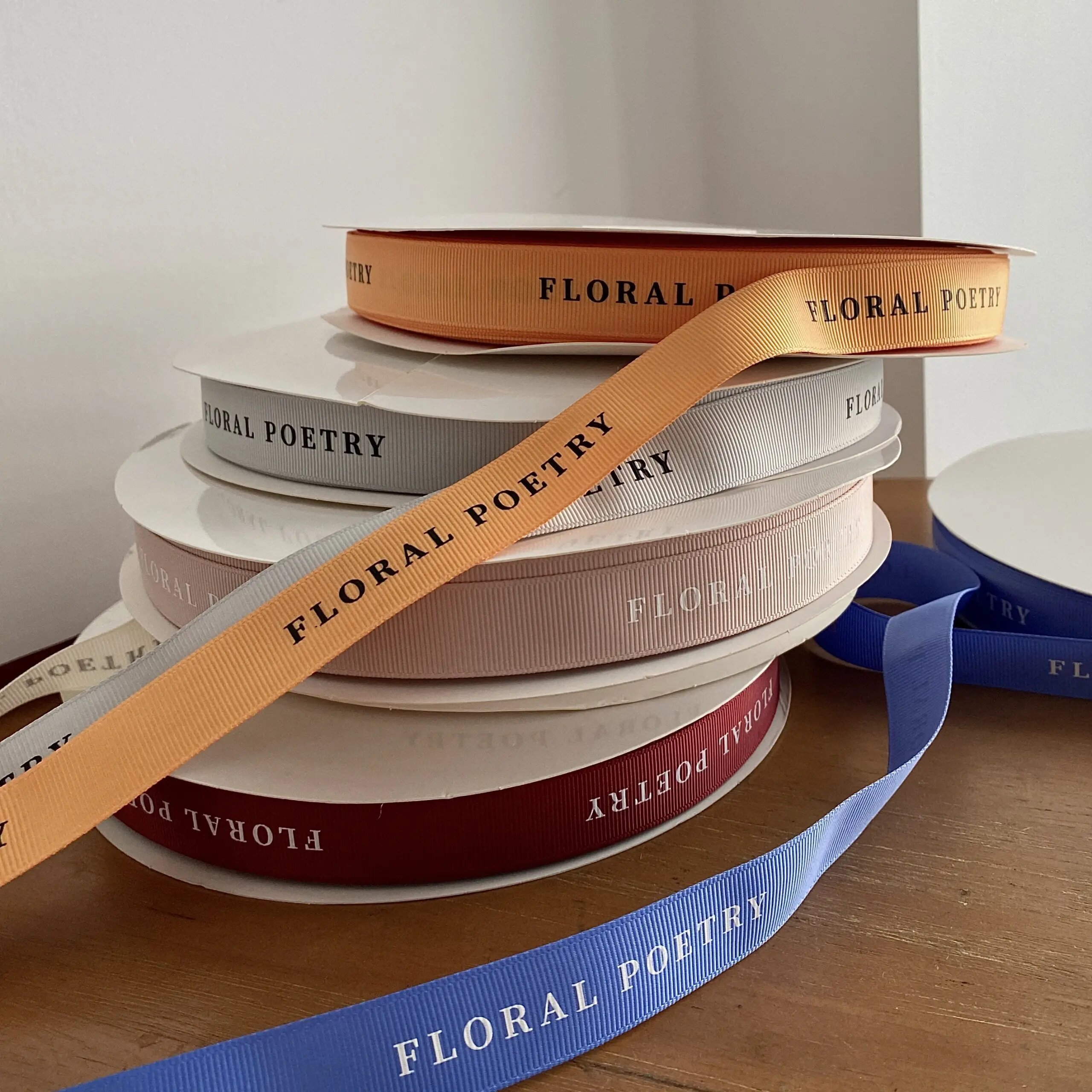 Special Custom Logo Cotton Ribbon Custom Brand Natural Color Ribbon Tape Custom Gift Ribbon With Logo