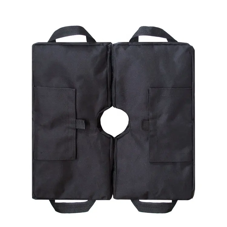 Factory Sale 51x51x15cm Square Detachable  Umbrella Base Stand Weight Bag Outdoor waterproof Sand Bag for Offset Patio Umbrellas