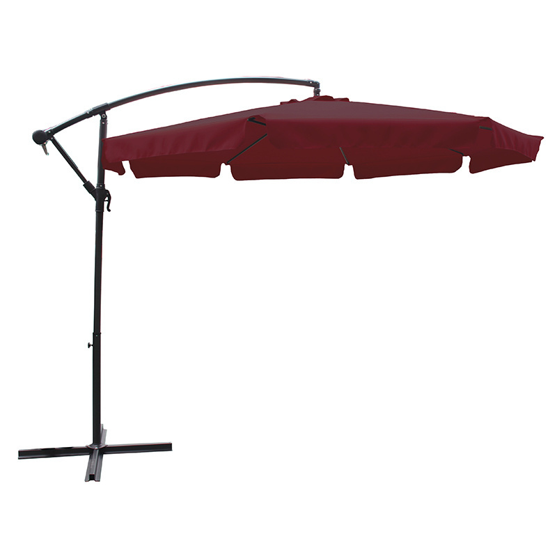 Wholesale 160g Polyester Steel Frame Garden Event Outdoor Restaurant Outdoor Bench Umbrella