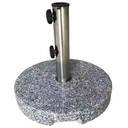 New style Heavy Duty Windproof Shade Sun Round Umbrella Stand Base Outdoor Base Granite Parasol bases