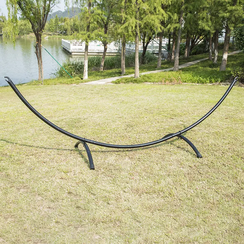 Top Sale 300*90*100CMOutdoor Portable Hammock with Stand Adjustable Heavy Duty Stand Hammock