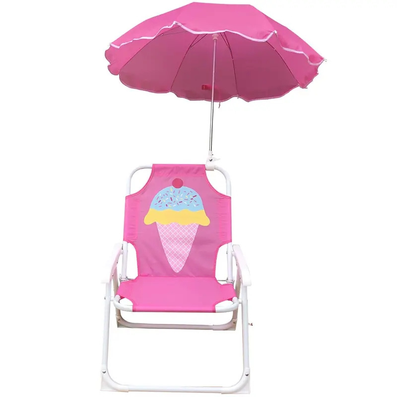 High Quality 37*38*52cm Multifunctional Outdoor Beach Folding Chair Parasol Children Beach Portable Recliner