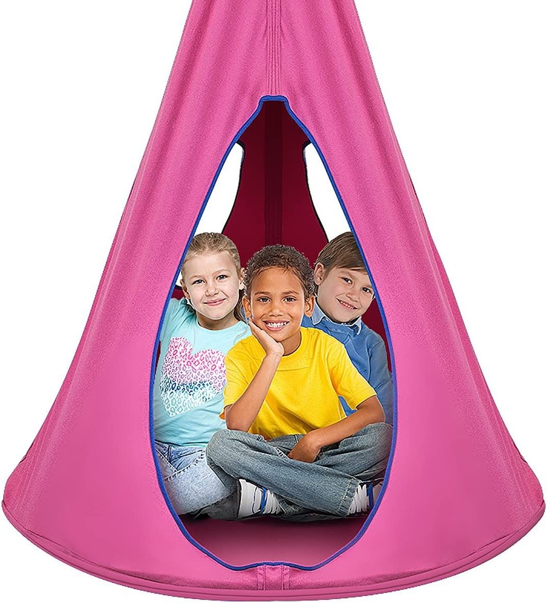 Factory selling Premium Hanging Tree Tent Adjustable Rope Nest Swing Hammock Chair for Kids Indoor Outdoor Use