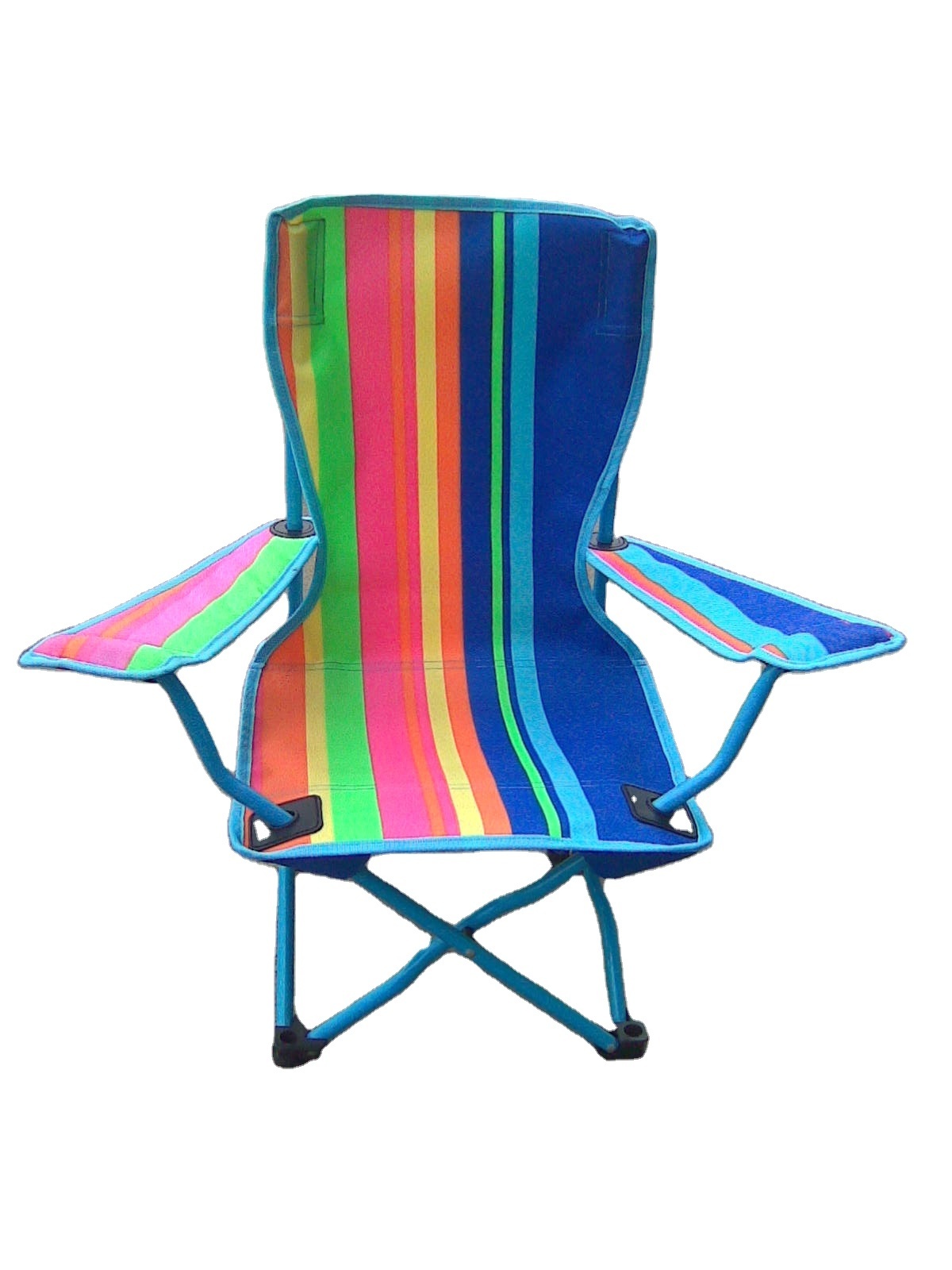 Outdoor Portable Folding Arm Camping Children Size Quad Lightweight customizable logo fishing beach chair