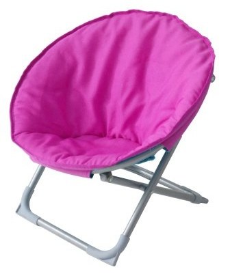 Bug Comfortable Kids and Toddler Saucer Chair Folding Moon Chair for Indoor and Outdoor