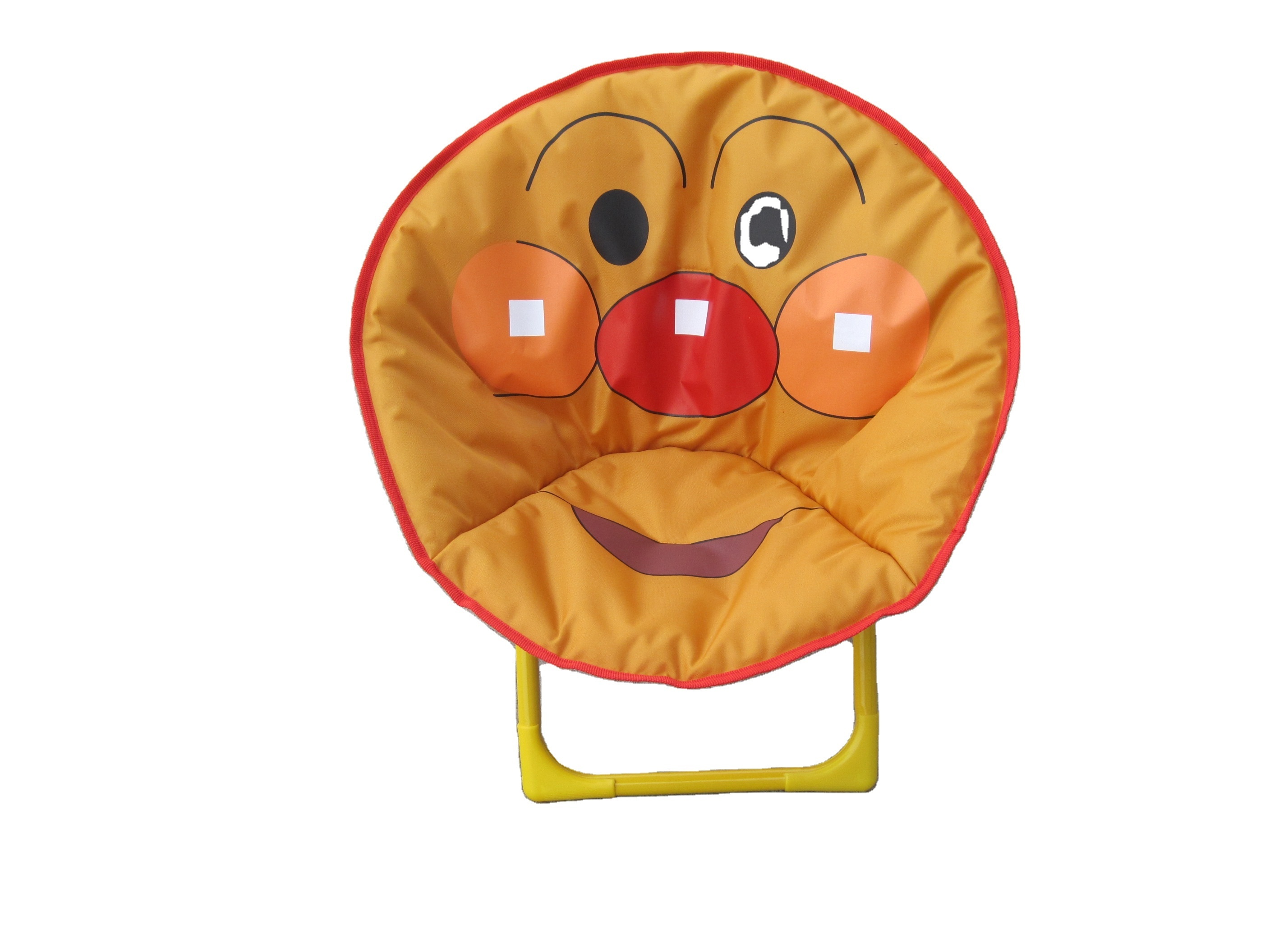 Bug Comfortable Kids and Toddler Saucer Chair Folding Moon Chair for Indoor and Outdoor