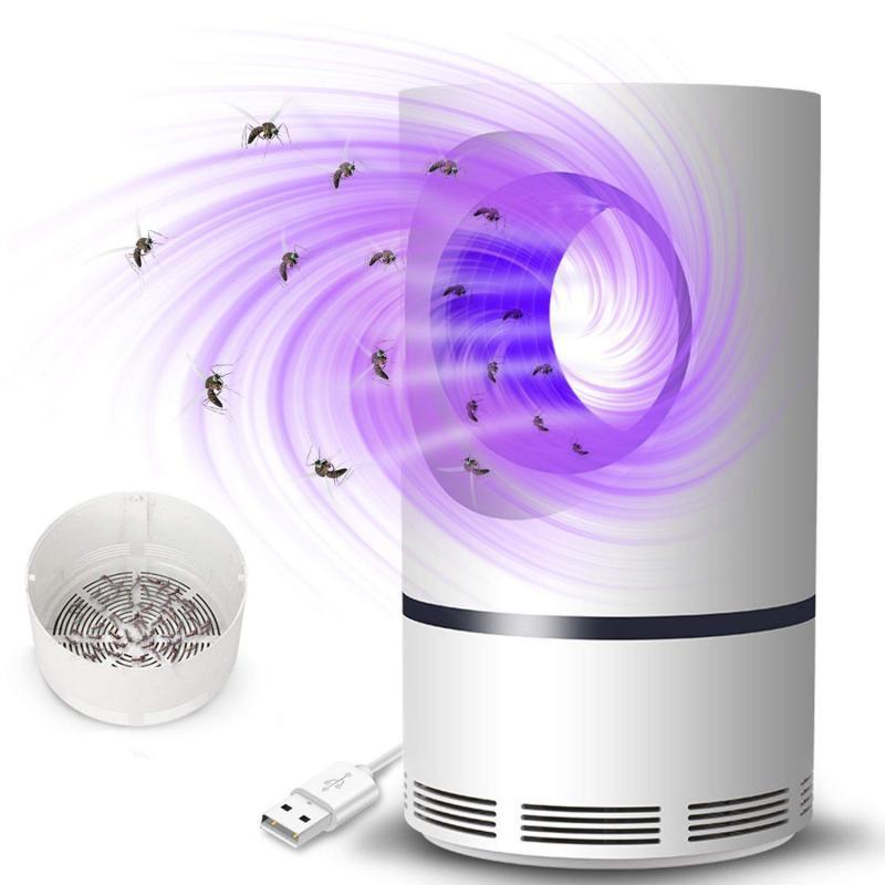 Mosquito Killer Lamp Antimosquitos Photocatalyst LED USB Night Light Mute Mosquito Repellent Bug Zapper Insect Files Trap