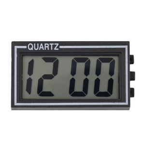 New Digital LCD Table Car Dashboard Desk Date Time Calendar Small Clock Durable For Home Use Small Size