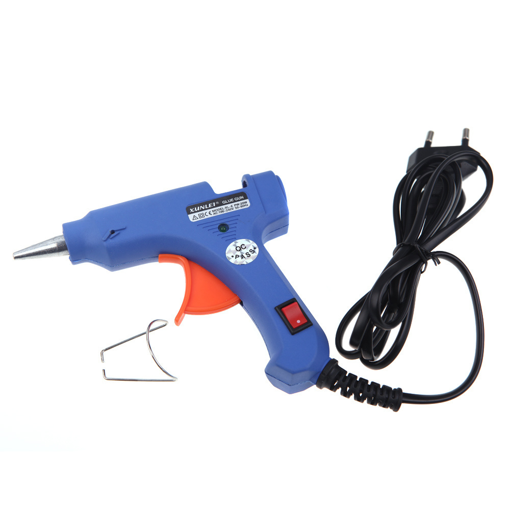 XL-E20 Professional High Temp Heater 20W Hot Glue Gun Repair Heat tool with Free 50pcs Hot Melt Glue Sticks