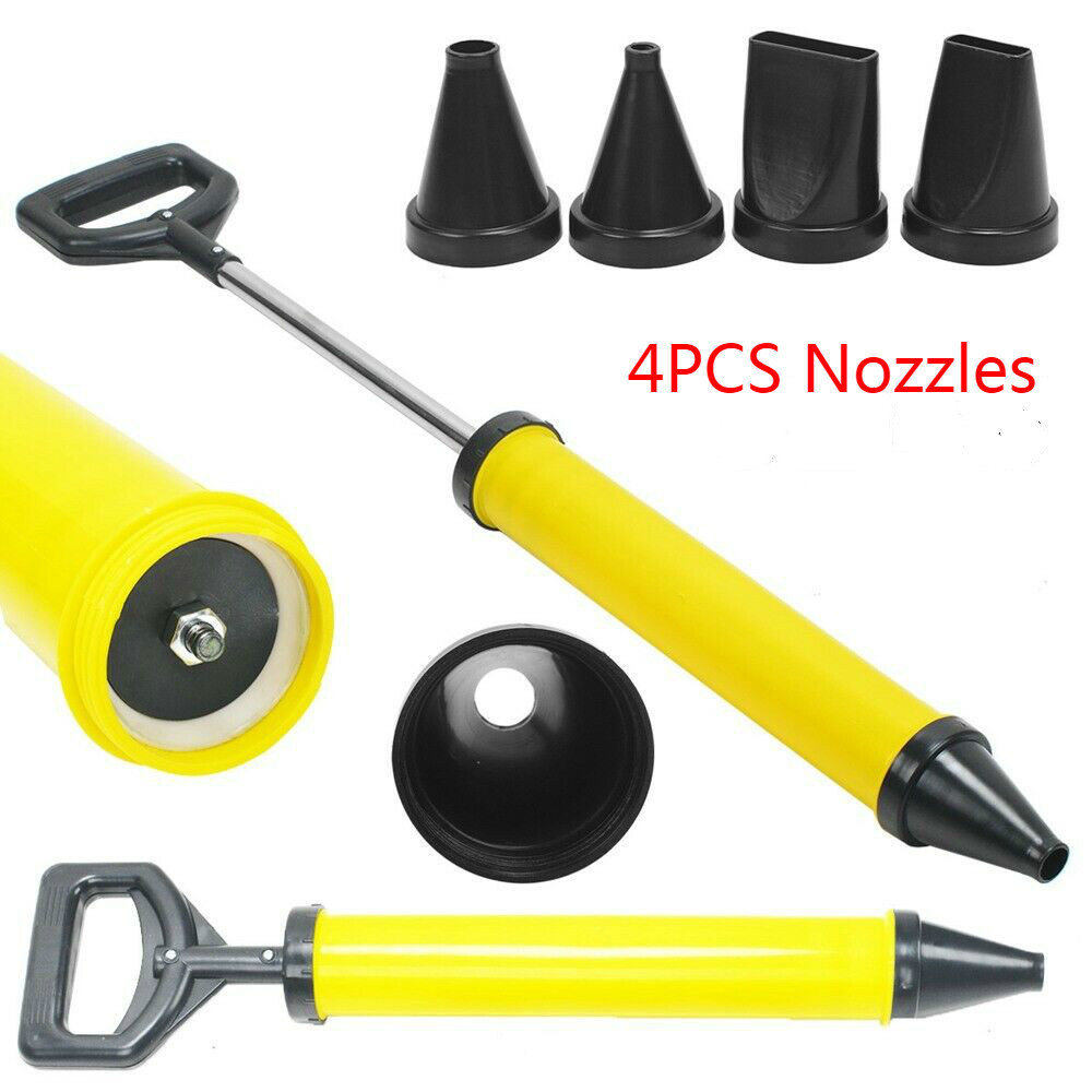 Multifunction UltimatePlastoc Cement Caulking Pump Set Lime Cement Caulking Gun Cement Mortar Sprayer Applicator Tool