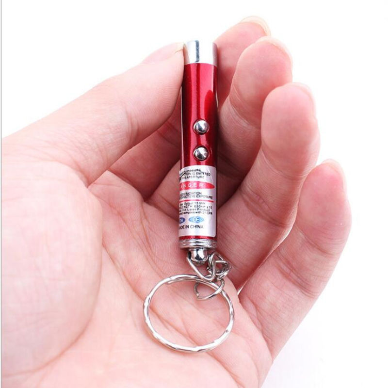 Red Laser Pointer Pen LED Child Pet Cat Dog Toy Interactive Training flashlight