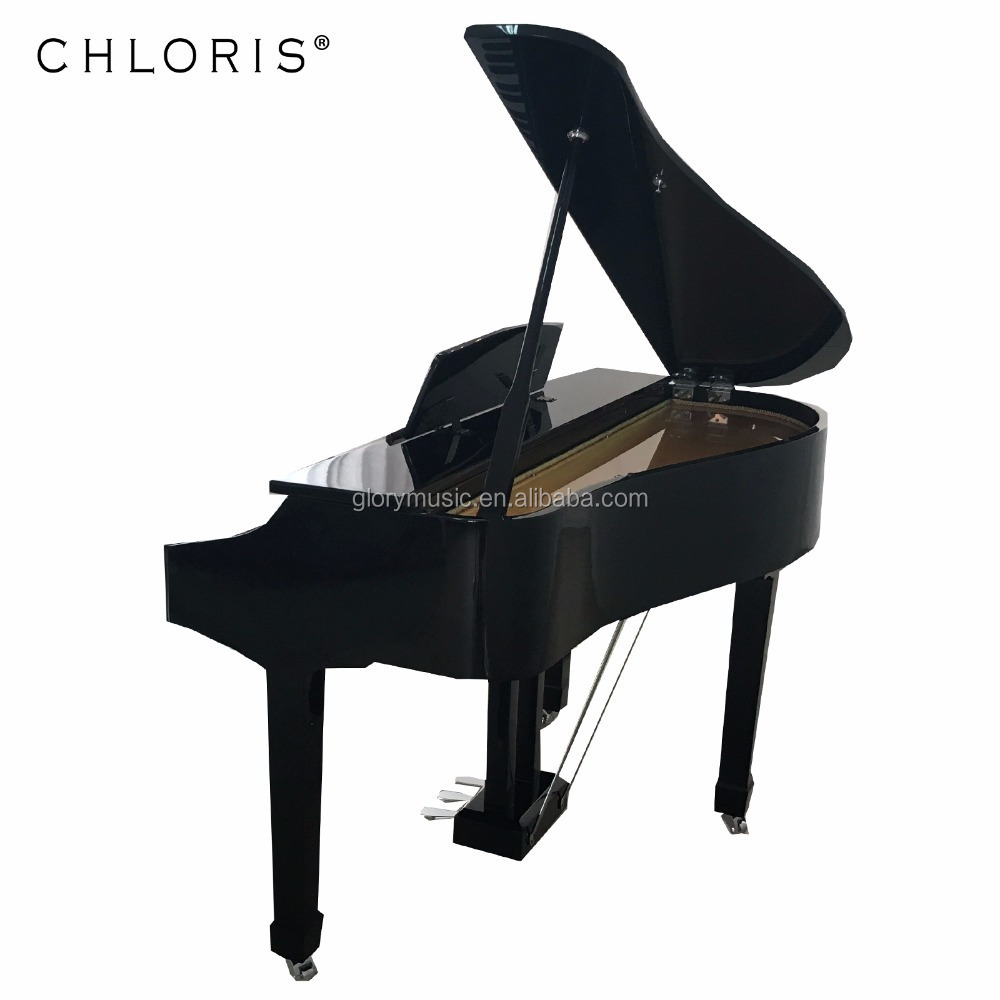 CHLORIS For sale black mini 88 KEYS digital grand piano CDG-0860 with piano cover and chair