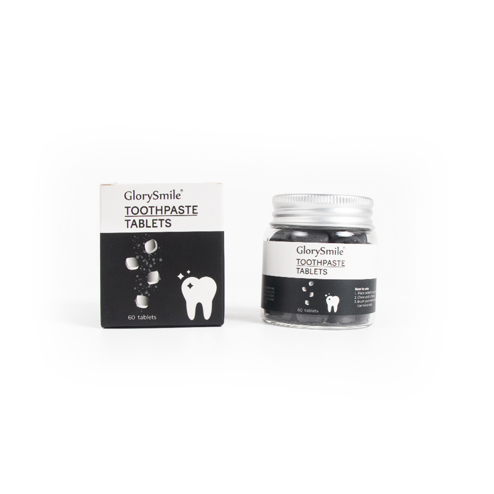 New Trend teeth whitening Activated charcoal toothpaste tablets Oral Care toothpaste tablets organic