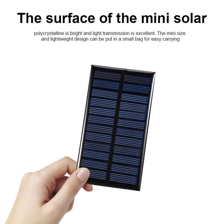 Glory-Solar Popular mini solar panel usb output small size 3.85V 0.3W vehicle mounted solar panel for outdoor security camera