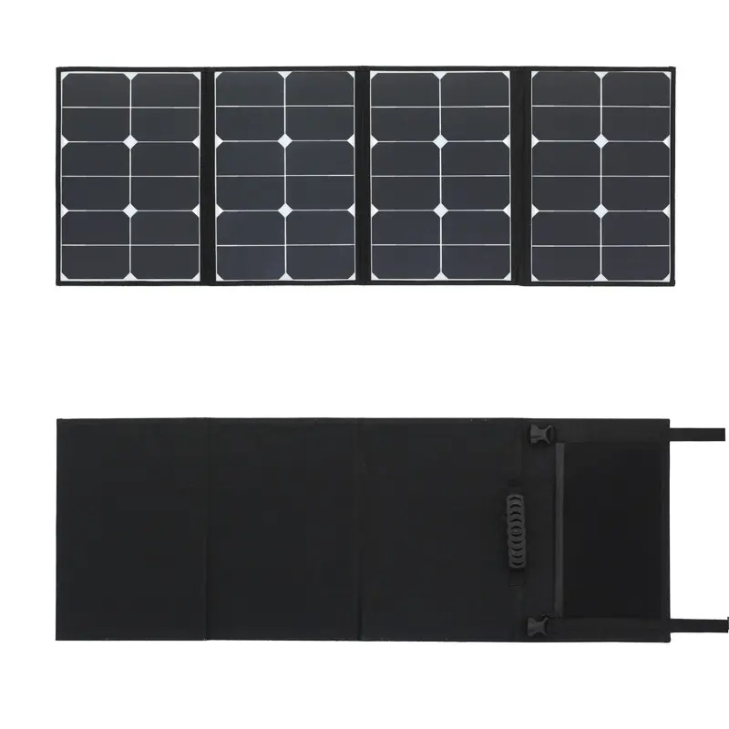 Glory Solar OEM 18V 80W folding solar panel charger for power generator most station domestic appliance